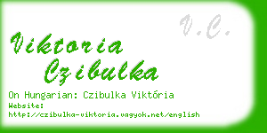 viktoria czibulka business card